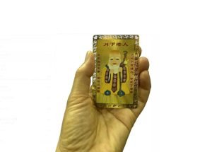 DMtse Chinese Feng Shui God of Matchmaker Amulet Card Good Luck Symbol Comes Best Love Happy Marriage Success：圖片 4
