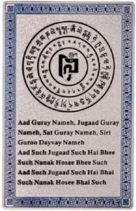DMtse Feng Shui Blue Rhino Elephant Anti Burglary Talisman Card - Image 2
