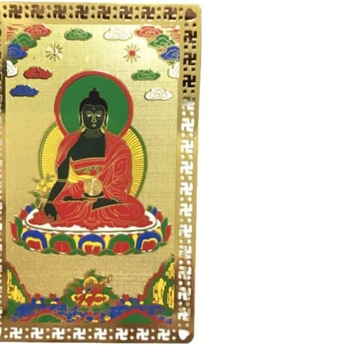 DMtse Feng Shui Medicine Buddha Health Talisman Card