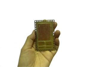DMtse Chinese Feng Shui Amulet Card for Protection Avalokitesvara Kwan Yin Guanyin Gold Card for Good Luck Auspicious Success and Protection：圖片 4