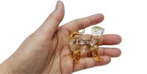 DMtse Glass Crystal Dog Decor Statue Ornament Figurine Collectibles Ornament Statue Animal Decoration Gift with Box - Image 6