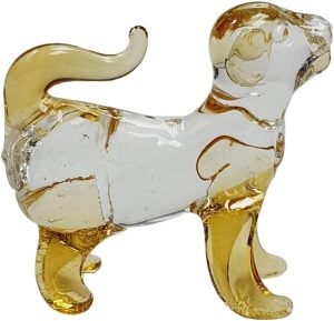 DMtse Glass Crystal Dog Decor Statue Ornament Figurine Collectibles Ornament Statue Animal Decoration Gift with Box - Image 5