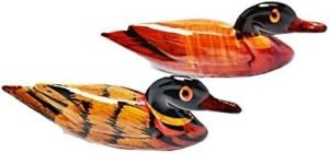 DMtse Feng Shui Pair Mandarin Ducks for Love & Fidelity Resin (2 1/2 inch Small Size)