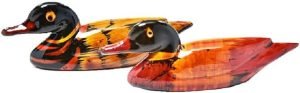 DMtse Feng Shui Pair Mandarin Ducks for Love & Fidelity Resin (2 1/2 inch Small Size) - Image 2
