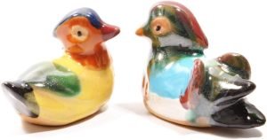 DMtse Feng Shui Ceramic Pair Mandarin Ducks for Love & Fidelity (2 6/8 inch Small Size) Figurines for Happy Love Lucky - Image 6
