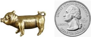 DMtse Chinese Feng Shui Brass Mini Pig Decor Statue Figurines for Animal Sculpture Collectibles Gift - Image 5