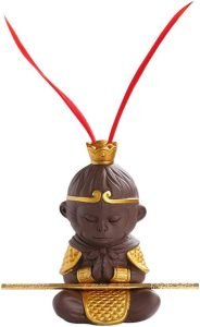 DMtse Chinese Ceramics Monkey King Statue Sun Wukong Kung Fu Figurine Accessories Ornaments for Home Decoration - Image 6