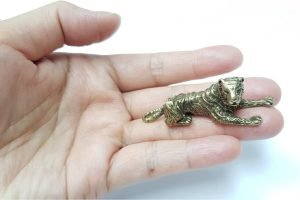 DMtse Chinese Feng Shui Brass Mini Tiger Decor Statue Figurines for Animal Good Lucky Sculpture Collectibles Gift - Image 5