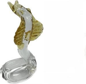 DMtse Glass Crystal Mini Snake Statue Ornament Figurine Collectible Ornament Statue for Lucky Feng Shui - Image 2