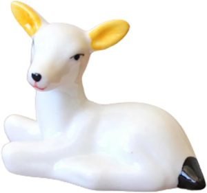DMtse Ceramic Pair White Deers Decor for Home Décor Porcelain Figurines Decoration for Happy Lucky Ceramic - Image 7